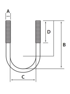 U Bolt - Standard | Fastenright Ltd