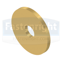 Brass Flat Washers (DIN 125 Form A)