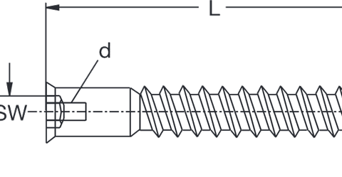 Socket Confirmat Wood Screws | Fastenright Ltd